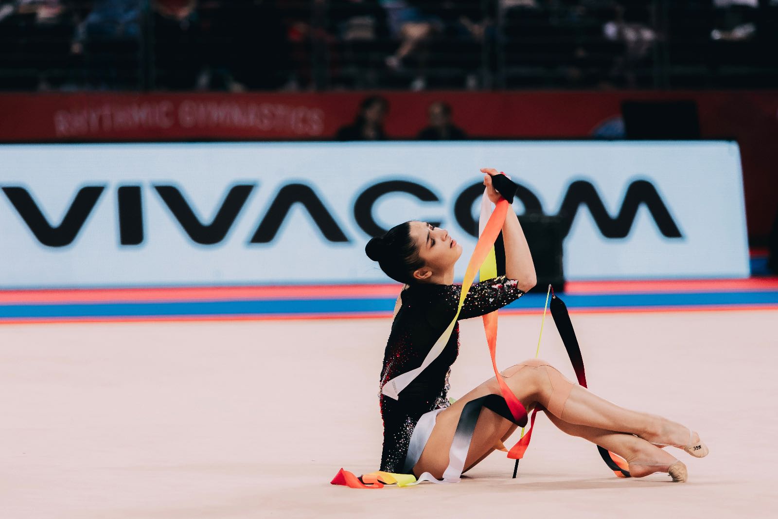 Sofia Raffaeli performs with ribbon at FIG World Cup 2026 Sofia
