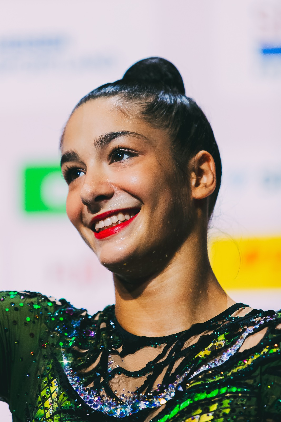 Sofia Raffaeli performs with hoop at World Championships in Rhythmic Gymnastics 2026